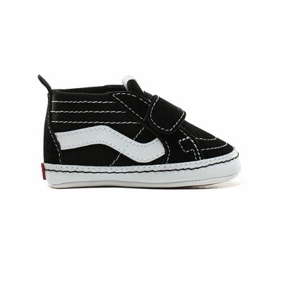 Kids Leather Trainers, IN SK8-Hi Crib VANS