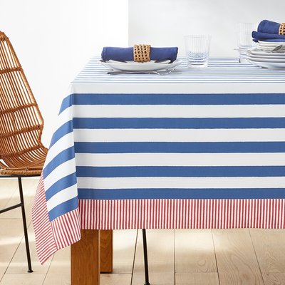 Nappe type toile cirée, pur coton souple, Hendaye LA REDOUTE INTERIEURS
