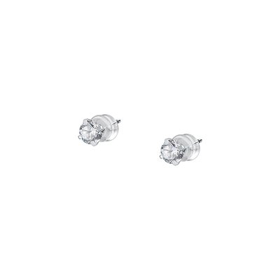 Boucles d'oreilles en or 375 et oxyde de zirconium CLEOR