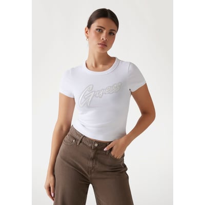 T-Shirt Logo Clouté GUESS
