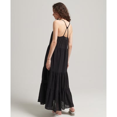 Robe caraco longue à dentelle Vintage SUPERDRY
