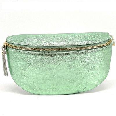 Sac banane en cuir grainé italien LOU-DO OH MY BAG