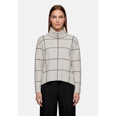 Pull-over en maille à col BETTY BARCLAY