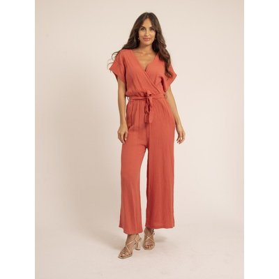Combi Pantalon Gaze De Coton Erolie DONA LISA