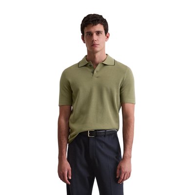 Polo en tricot DFB Travel Collection en pur coton bio MARC O'POLO
