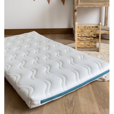 Matelas de voyage COCOLEGEND® roulé 60x120 cm - Coeur 100% naturel Cocolatex - Housse Amovible Lavable - OEKO-TEX® KADOLIS