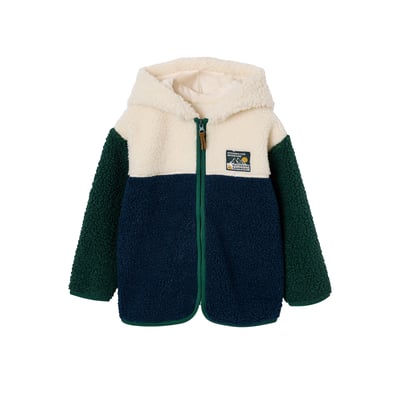 Gilet zippé à capuche VERTBAUDET