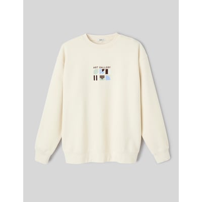 Sweat imprimé poitrine BZB