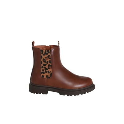 Boots synthétique zippées et élastiquées VERTBAUDET