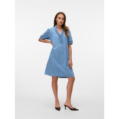 VMROSA Robe courte Robe en denim VERO MODA