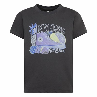 T-shirt met print vooraan CONVERSE