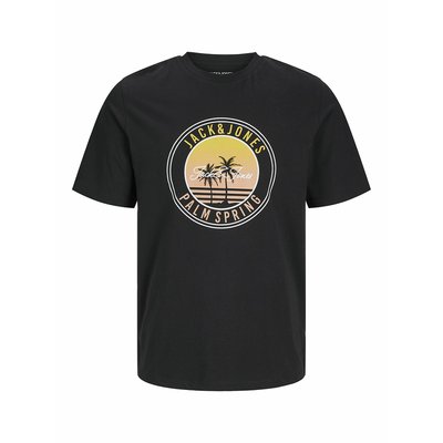 T-shirt girocollo con logo JACK & JONES