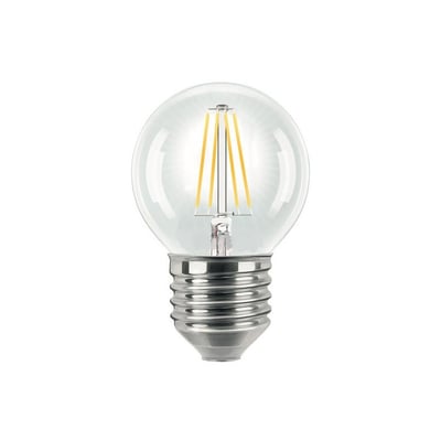 Ampoule Filament Led E27 4 W Ronde Blanc Chaud MILLUMINE