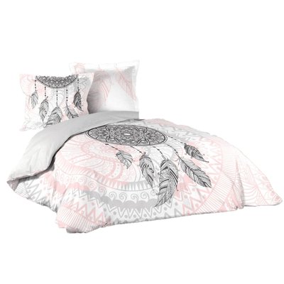 Parure de lit PERRY - 100% coton TOILINUX