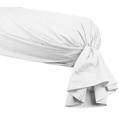Taie de traversin en percale de coton SOFT PERCALE SENSEI MAISON