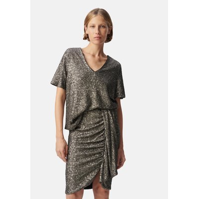 Top brodé sequins métallisés IKKS