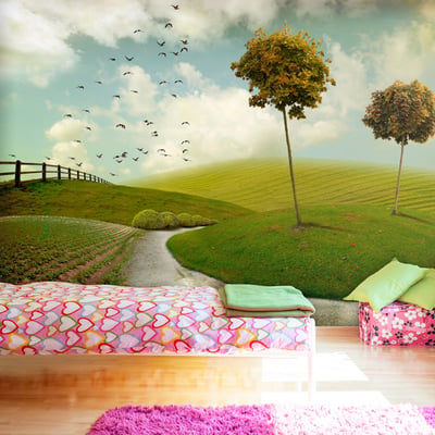 Papier peint intissé panoramique Paysage automne - paysage EDEN