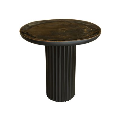 Meuble d'appoint en bois de manguier et pied en métal NOW'S HOME