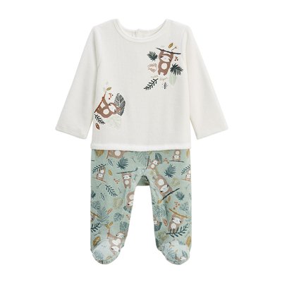 Pyjama bébé en velours Cache-cache PETIT BEGUIN