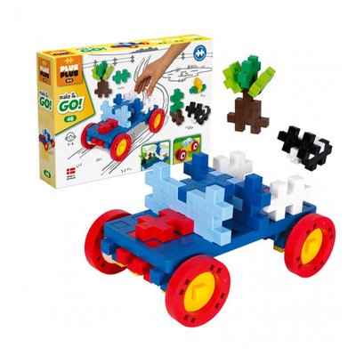 Make and GO! Véhicules - 46 Pcs PLUSPLUS