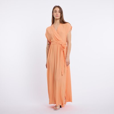 Robe cache coeur orange La Redoute