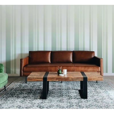 Papier peint panoramique Fréquence, Vert 300 x 250cm ACTE DECO