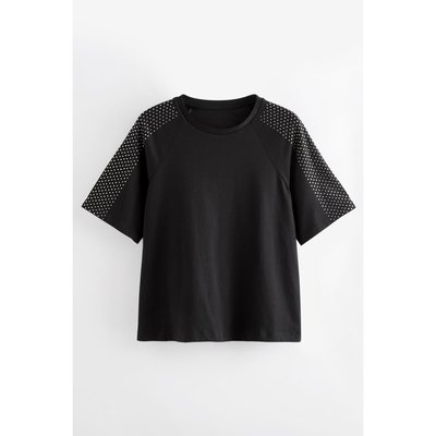 T-shirt avec bijoux aux épaules NEXT