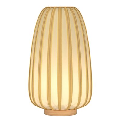 Lampe à poser STERPARA effet bois EGLO