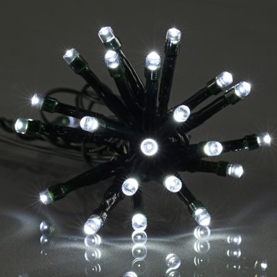 Guirlande exterieur 100Led Blanc DOUCEUR D'INTÉRIEUR
