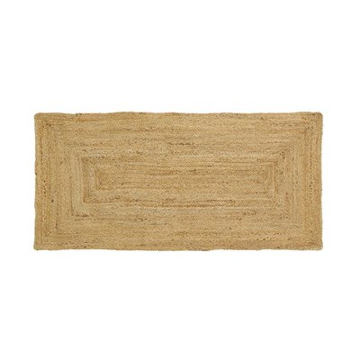 Tapis en jute naturel tressé 65 x 135 cm AUBRY GASPARD