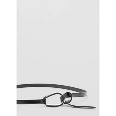 Ceinture fine maxi boucle MANGO
