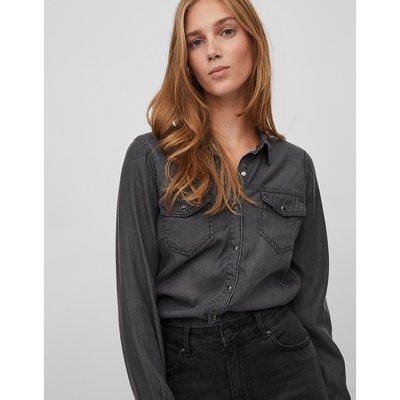 Chemise cintrée, manches longues VILA