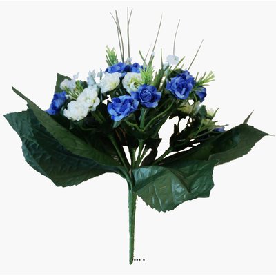 Bouquet de Roses factice 35 fleurs et feu ARTIFICIELLES