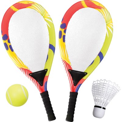 Ensemble de raquettes Jumbo Neon avec volant et balle VEDES
