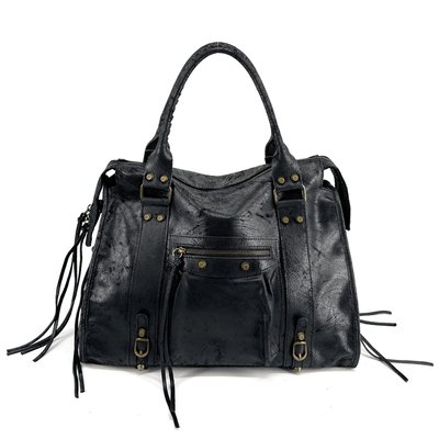 Sac à main en cuir brossé SANDSTORM E.L. SIROCCO OH MY BAG