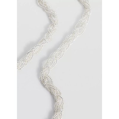 Collier long à perles MANGO TEEN