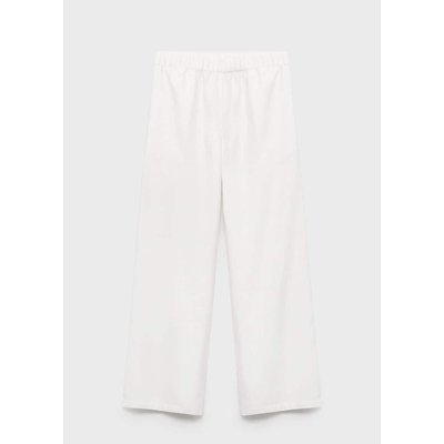 Pantalon en lin coupe droite MANGO TEEN