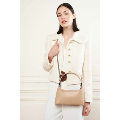 Sac zippé cuir SUAVE ACE LANCASTER