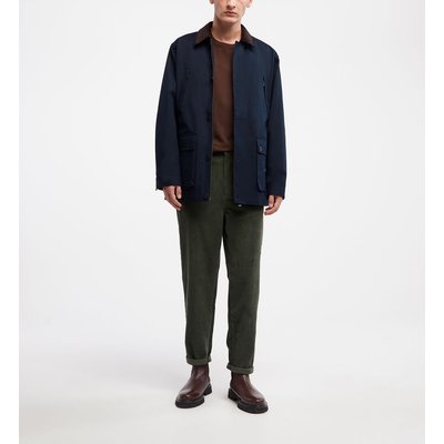Parka Mi-longue Lad Déperlante Col Velours GALERIES LAFAYETTE