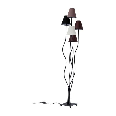 Lampadaire en acier et coton 163cm, FLEXIBLE KARE DESIGN