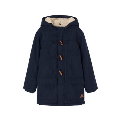 Duffle-coat en drap de laine doublé sherpa VERTBAUDET