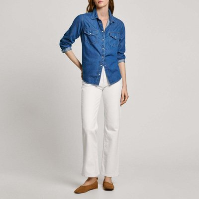Chemise Coupe Regular En Denim PEPE JEANS