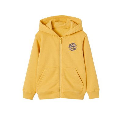 Sweat zippé à capuche Basics VERTBAUDET