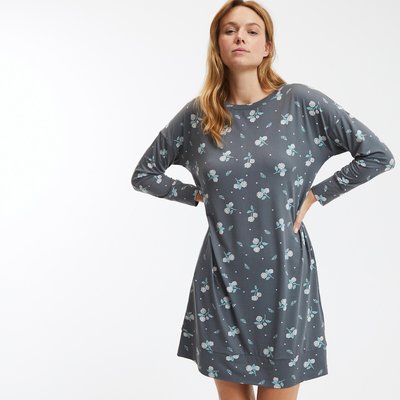Chemise de nuit imprimée, manches longues ANNE WEYBURN
