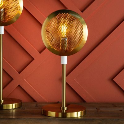 Lampe à poser dorée moyen modèle H 50cm - SONIK SIGNATURE