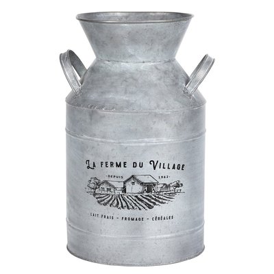Pot à Lait Métal Décoré DECORATIE