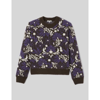 Pull jacquard floral BZB