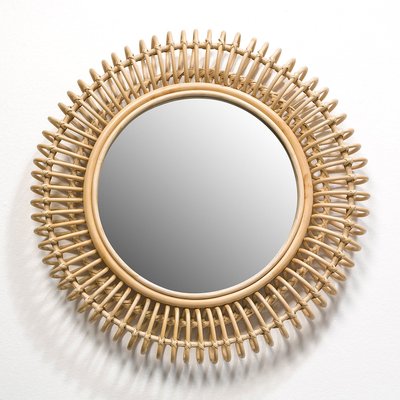 Miroir rotin, Tarsile, rond ø60 cm AM.PM