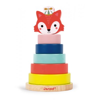 Empilable Renard Baby Forest JANOD