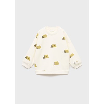 Sweater imprimé coton MANGO BABY